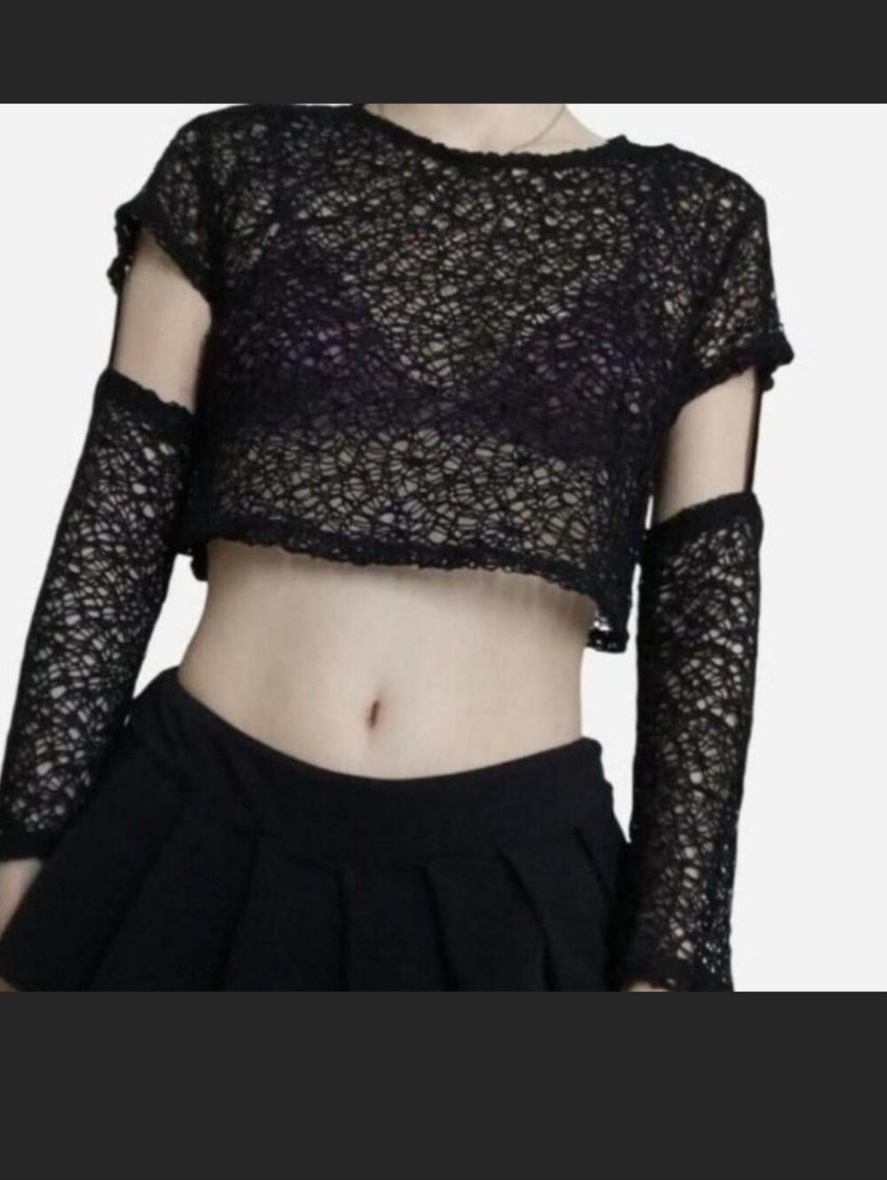 Black Crop Top